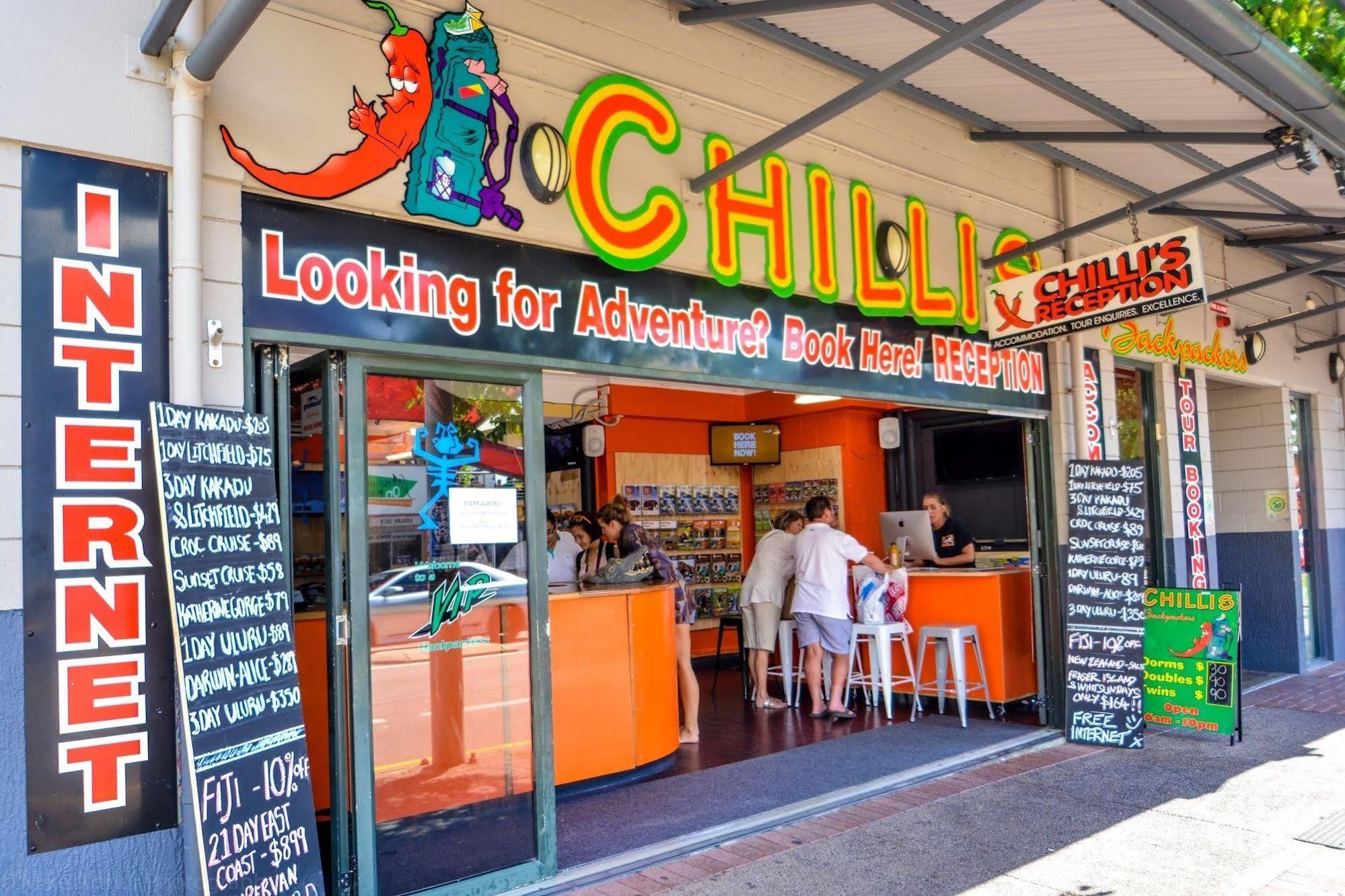 Auberge de jeunesse Chillis Backpackers à Darwin Extérieur photo